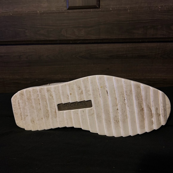 Dockers Oxford Beige Stretch Knit Shoes - Picture 4 of 6